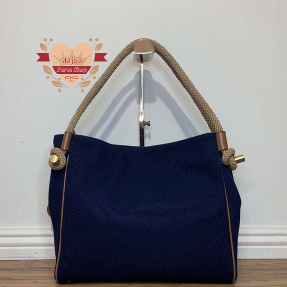 💙Michael Kors Fabric-Canvas Shoulder Purse💙 - Picture 2 of 16